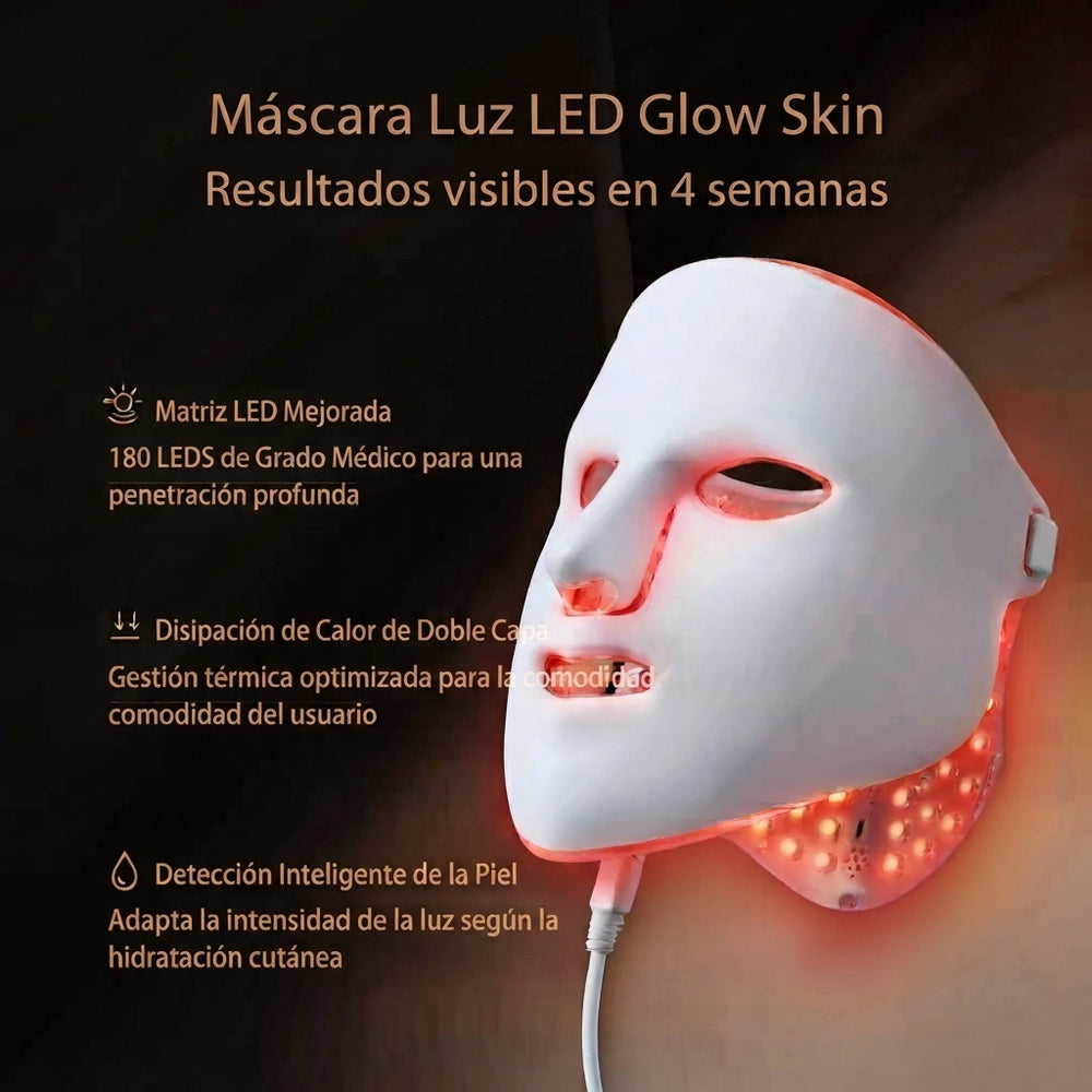 Máscara De Luz LED Glow Skin